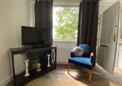 Stillness, a luxury dog-friendly holiday chalet with hot tub for 2 guests | Downwood Holidays in Dorset